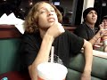Guy with crazy laugh in backround Guy with crazy laugh in backround