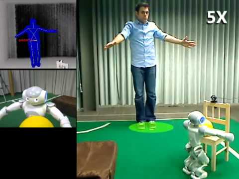 0 Controlling The Humanoid Robot Nao Using Kinect