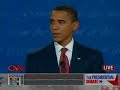 Obama reads name off bracelet during 1st presidential debate