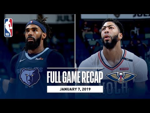 Video: Full Game Recap: Grizzlies vs Pelicans | A.D. Scores 36
