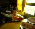 David y su sandia