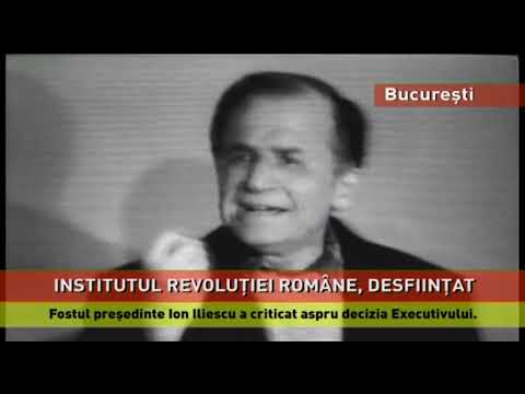 Institutul Revoluției Române, desfiinţat