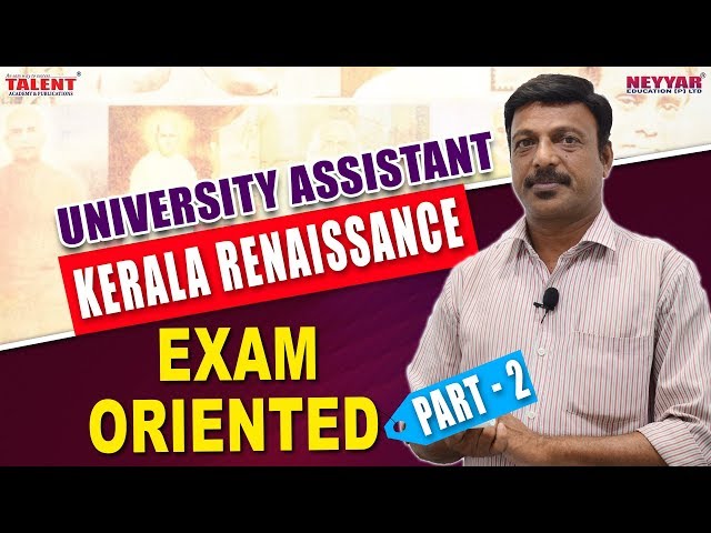 Most Expected Kerala Renaissance Questions