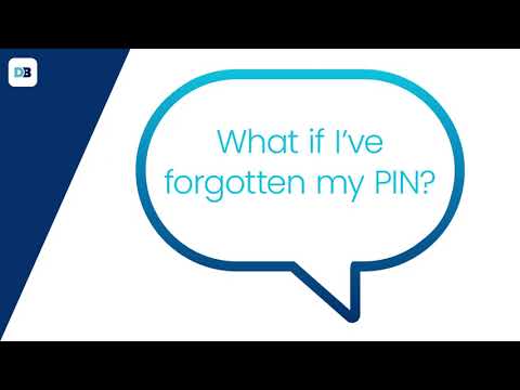I have forgotten my PIN