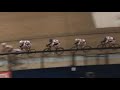 Team Pursuit crash in trainning