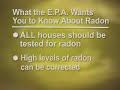 Radon Recommendations