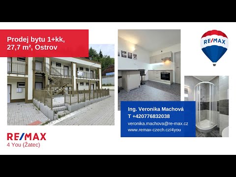 Video Prodej apartmánu 1+kk, 27,7m2, Horní Žďár, Ostrov