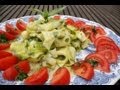 tagliatellees de courgettes-recette de monica