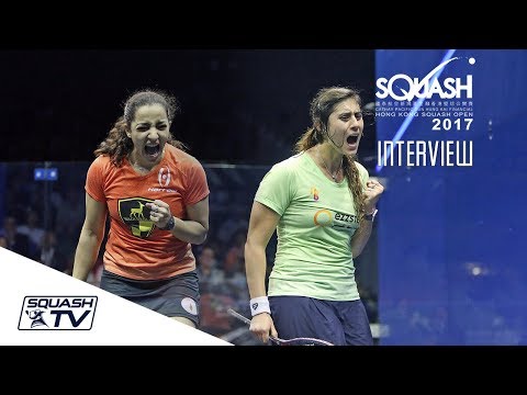 Squash: Hong Kong Open 2017 - Women's Finals Interviews