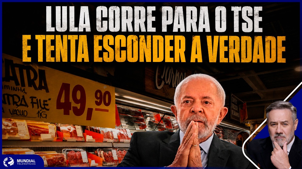 [25/08/26] Desesperado, LULA diz que AUMENTO é desinformação #lula , #tse