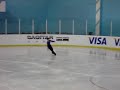 Kong dening, junior chinese male skater, including a 3-3 combo