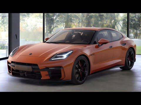 NEW Porsche Panamera 2024 Strong hybrid Sports Sedan Interior And Exterior