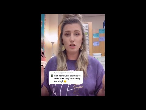Teacher Doesn't Believe In Giving Her Students Homework Says "When Do They Have Time To Relax?"