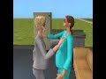sims 2- 2 ugly pregnant women make out