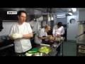 euromaxx a la carte | Sweet Potato Vindaloo and Vegetable and Herb Pakora with Saffron Risotto
