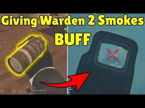 Giving Warden 2 Smokes BUFF Will Make Him PERFECT ( Concept ) | Pro Hiding Spot - Rainbow Six Siege
