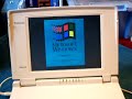 Toshiba T1910CS Windows 3.1 Laptop Starting