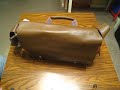Contour Design Leather Messenger Bag