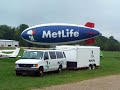 Met Life Blimp in Fredericksburg, VA