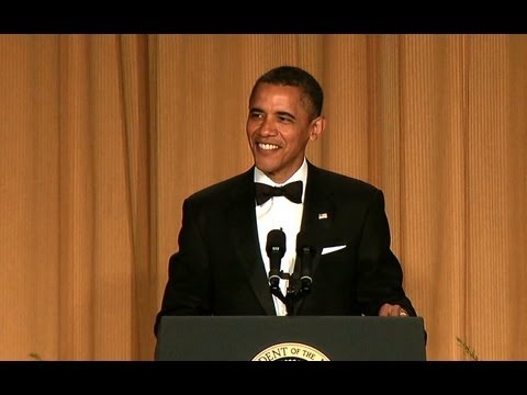 The President Obama at White House Correspondents Dinner | Barack ...