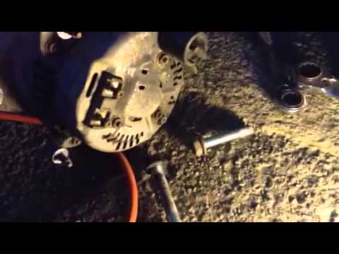 how to replace an alternator on a jeep cherokee