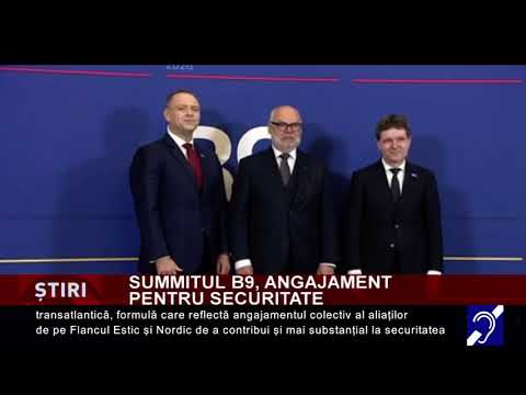 Summitul B9, angajament pentru securitate
