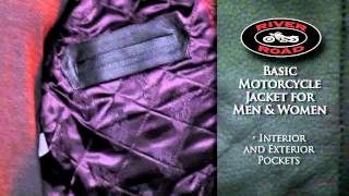 River Road Basic Motorcycle Jacket for Men and Women