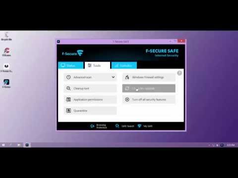 how to get rid of f secure