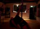 Ok.. so this particular move in this vid is not challenging actually.. I just start to poledance recently.. ah! finally.. an exercise I can enjoy. Worth all the bruises, pole burns, and muscle ache I encounter the day after. But it's such a good exercise which also fun at the same time :-) one day hoping to make a vid like TaraKarina has hahaha...