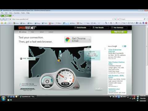 how to bsnl broadband speed test