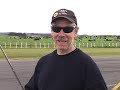 Tiny turbine-powered RC plane crashes