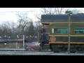 Amtrak #32 Leads City Of New Orleans 58 With Private Cars North, Homewood, IL.