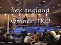 unlicensed boxing kev england vs lomax