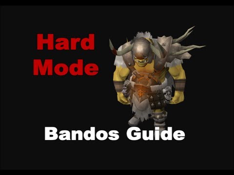 Hardmode - The new Bandos is quite hard. Here is a viable duo strategy me and a friend worked out on day of release. Whether the loot is worth the challenge remains to ...