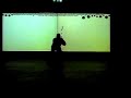 Jaap Blonk performance - installation Messa di Voce