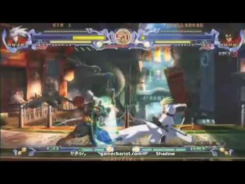 blazblue 010309 - Kaqn(Ragna) vs. Shadow(Bang)