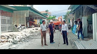 Nhân dân khu Phú Thanh Đông, phường Yên Thanh: hiến trên 1.900m2 đất làm đường giao thông