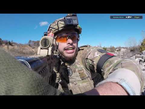Almost BREAK My Ankle Playing AIRSOFT (Ft Jet Desert Fox & Airsoft Alfonse)