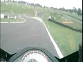 a 1.45 lap of cadwell park on a cbr1000rr
