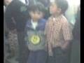 Nicolas bailando en su primer dia de colegio, parte 2