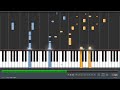 Skrillex - Scary Monsters And Nice Sprites - Ferro Version (piano tutorial)