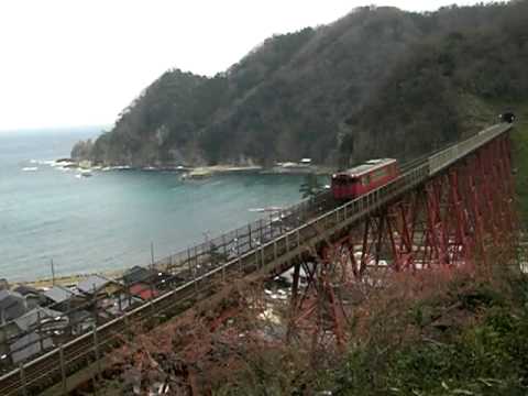 餘部鉄橋 キハ41