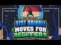 BEST DRIBBLE MOVES FOR BEGINNERS ON NBA 2K18 | HOW TO DRIBBLE 3X FASTER! NBA 2K18