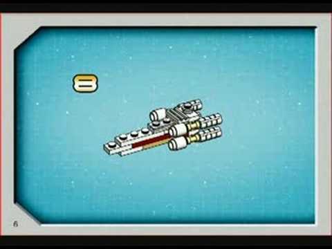 how to draw an x wing