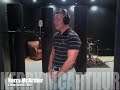 Kerry McArthur recording at Studio 99 for Talent Search 2008.