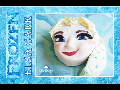 Disney Frozen Cake - Elsa (How to make) Oscar Winner 2014!