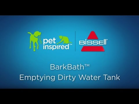 BARKBATH™ - Emptying Dirty Water Tank Video