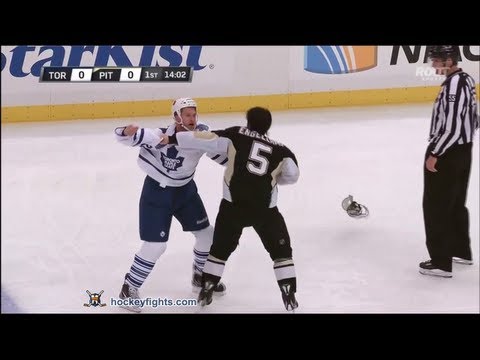 Colton Orr vs Deryk Engelland Jan 23, 2013