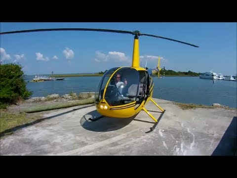 Morehead City - Wow this was fun, a Helicopter Ride during the 2013 North Carolina Seafood Festival on Oct 5th. It flew out to the Atlantic Ocean and back less than a 6:00 M...