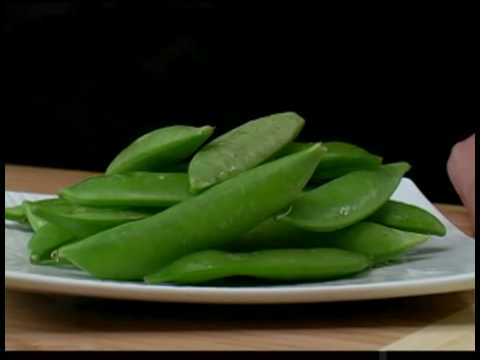 how to harvest snap peas
